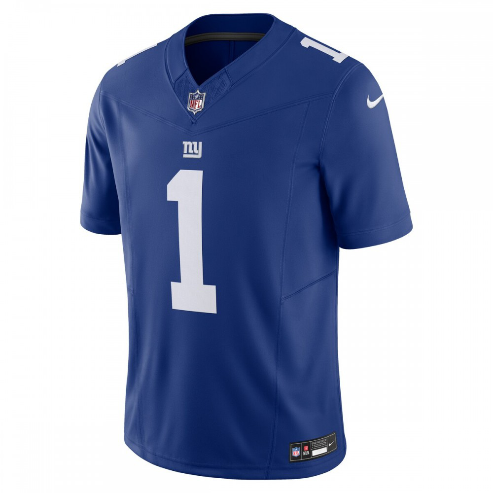 Malik Nabers New York Giants Nike Vapor F.U.S.E. Limited Jersey - Royal-GridironStore